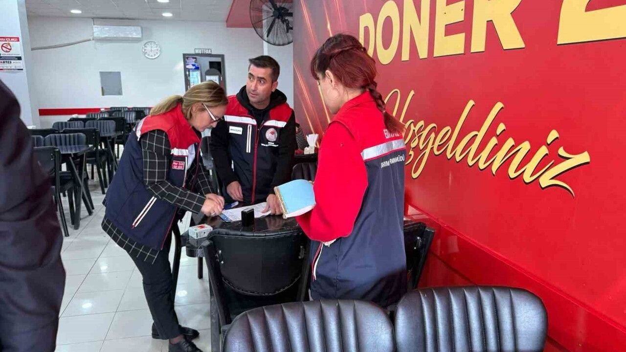 Edirne İpsala'da Gıda İşletmelerine Eş Zamanlı Denetimler Yapıldı