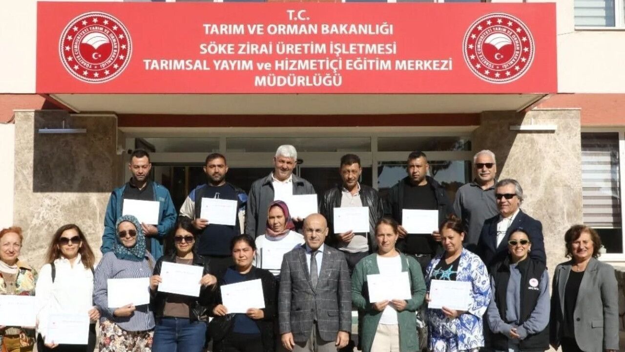 Edremit'te Çiftçilere İklim Değişikliği Eğitimi