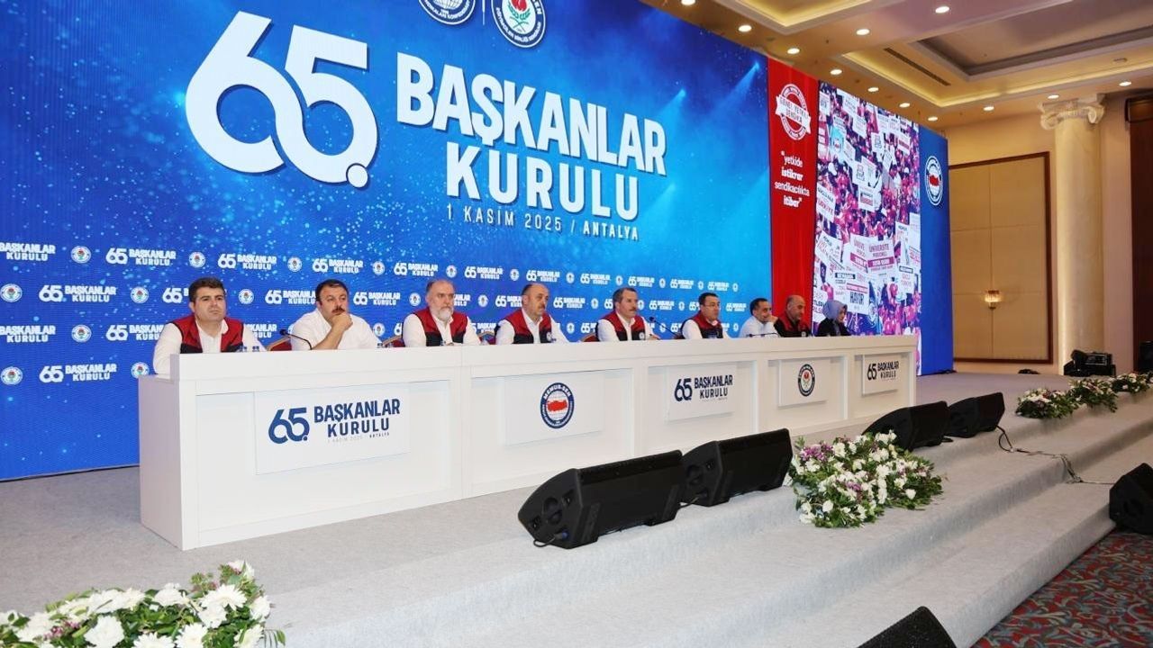 Eğitim-Bir-Sen 65. Başkanlar Kurulu Toplantısı Sonuç Bildirgesi Yayımlandı