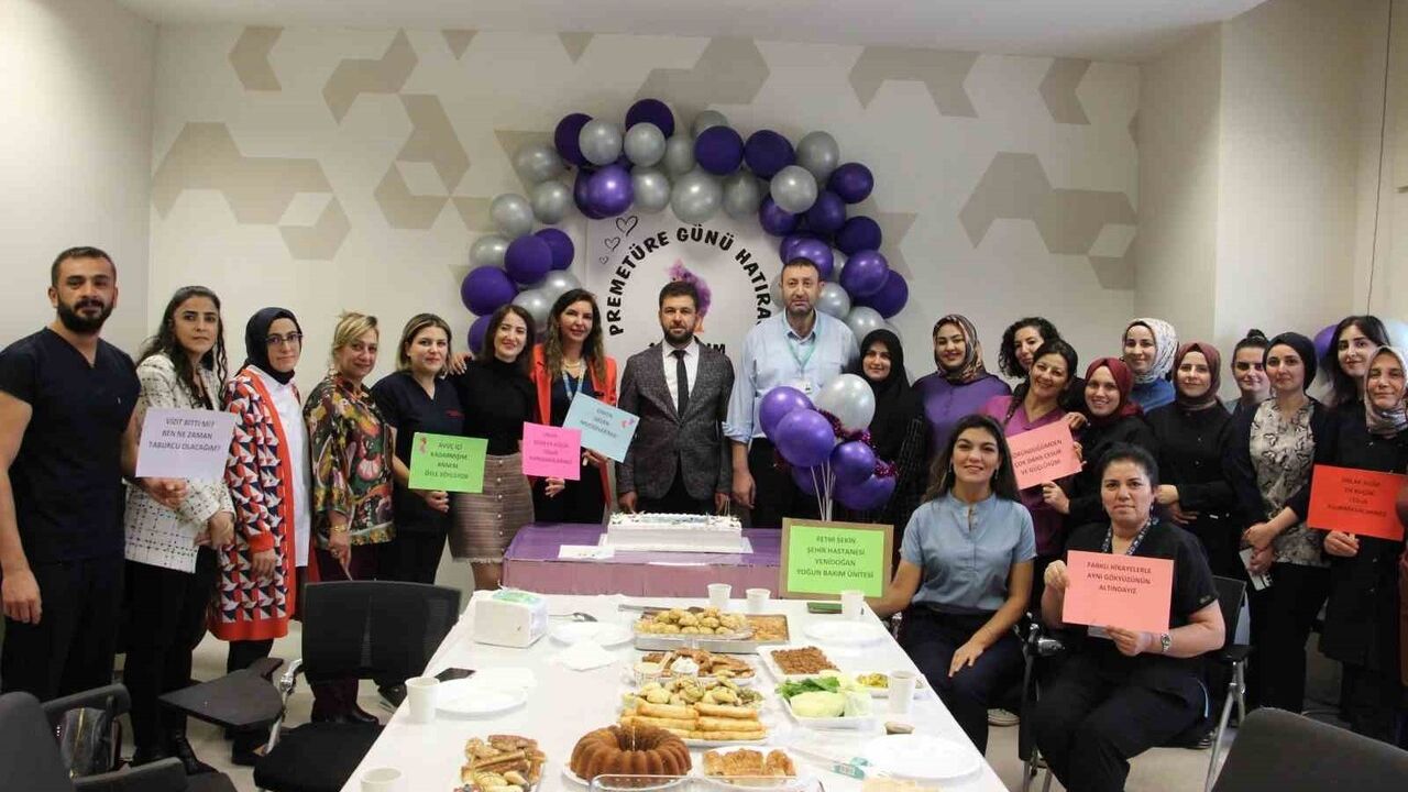 Elazığ'da Dünya Prematüre Günü Coşkusu