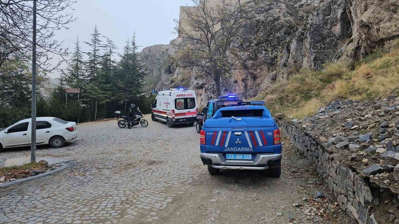 Elazığ'da Harput Kalesi'nde Trajik Olay