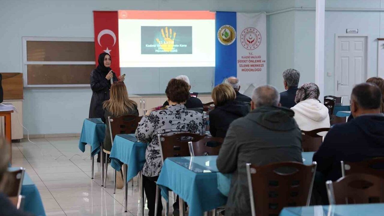 Elazığ’da Kadına Yönelik Şiddetle Mücadele Eğitimi