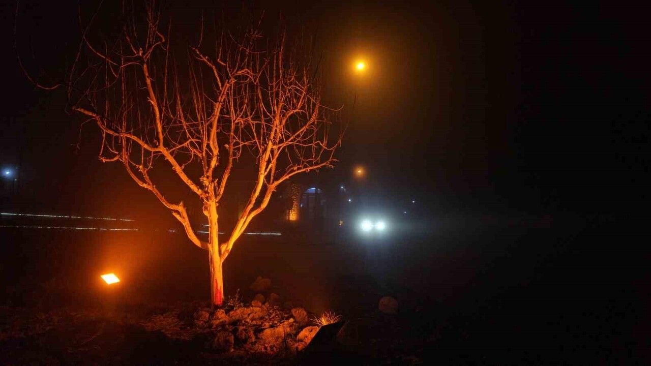 Elazığ'da Yoğun Sis Etkili: Harput Mahallesi Görüş Mesafesini Düşürdü