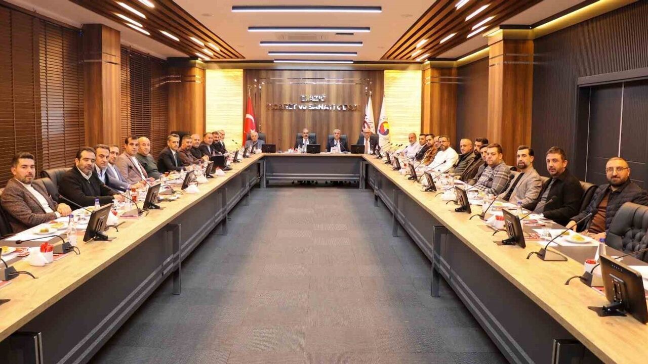 Elazığ TSO'nun Kasım Ayı Meclis Toplantısı Gerçekleşti