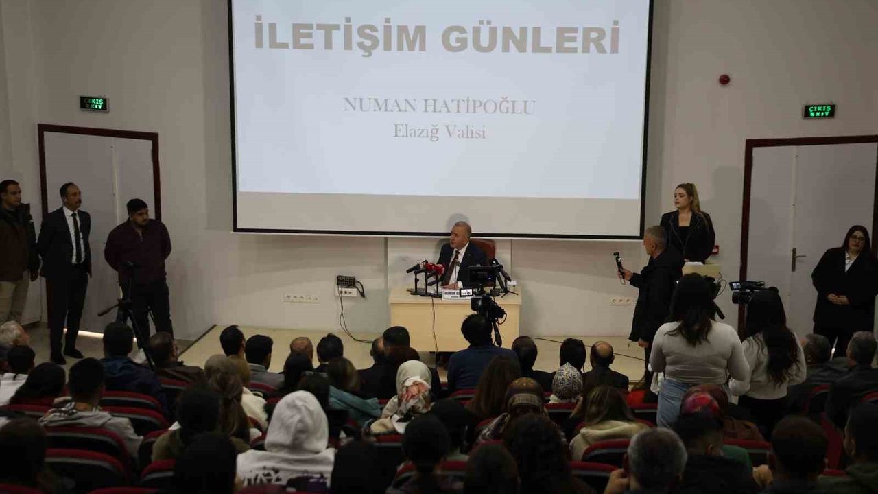 Elazığ Valisi Hatipoğlu: Türkiye Teknolojik Alanda Farklı Noktalara Evrildi