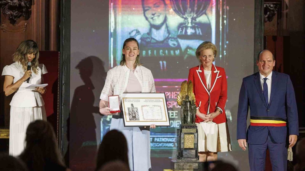 Emma Meesseman Belçika'da Ödüllendirildi