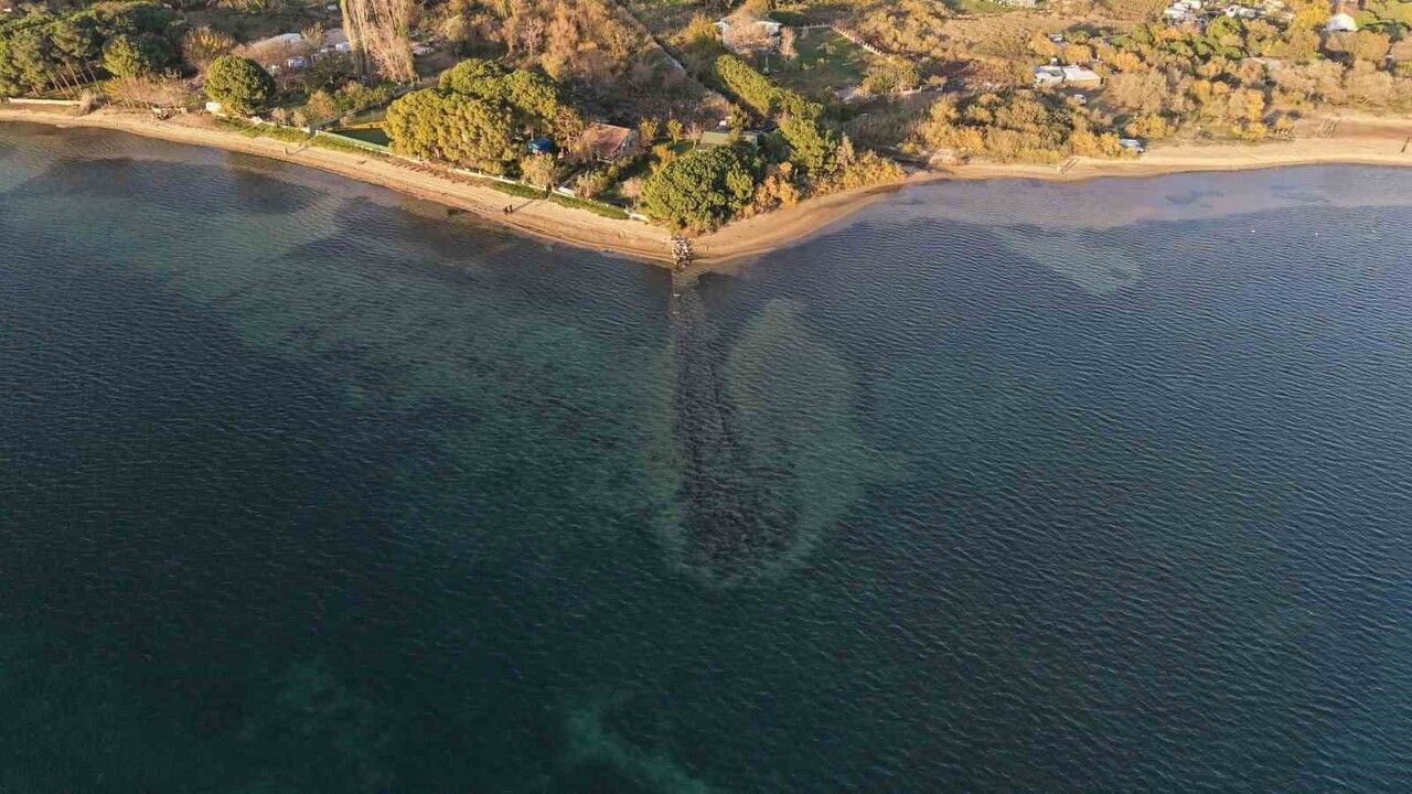 Erdek Körfezi'nde Antik Liman Gün Yüzüne Çıktı