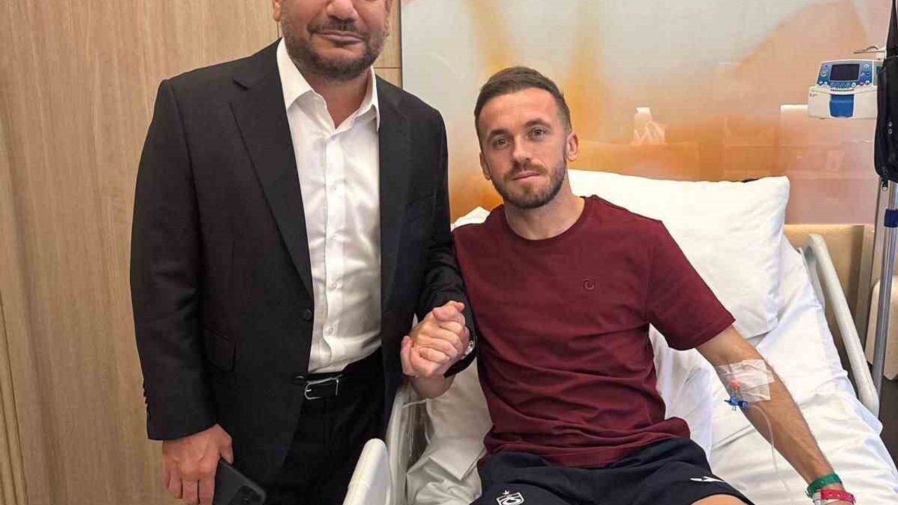 Ertuğrul Doğan'dan Edin Visca'ya Geçmiş Olsun Ziyareti