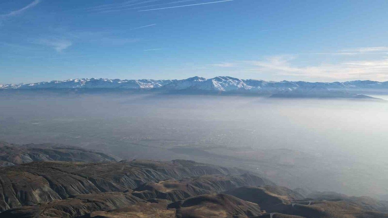 Erzincan'da Kış Manzaraları: Kar, Güneş ve Sis Büyüsü