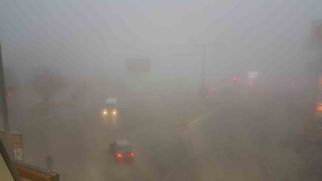 Erzincan'da Soğuk Hava ve Sis Etkili