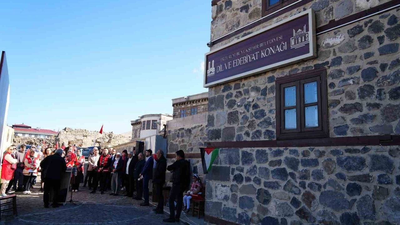 Erzurum Büyükşehir Belediyesi'nden Kültürel Bir Adım: Dil ve Edebiyat Konağı