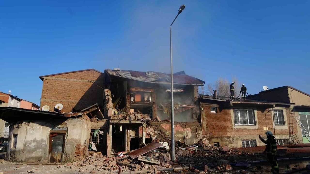 Erzurum'da Doğalgaz Patlaması Soruşturması Başlatıldı