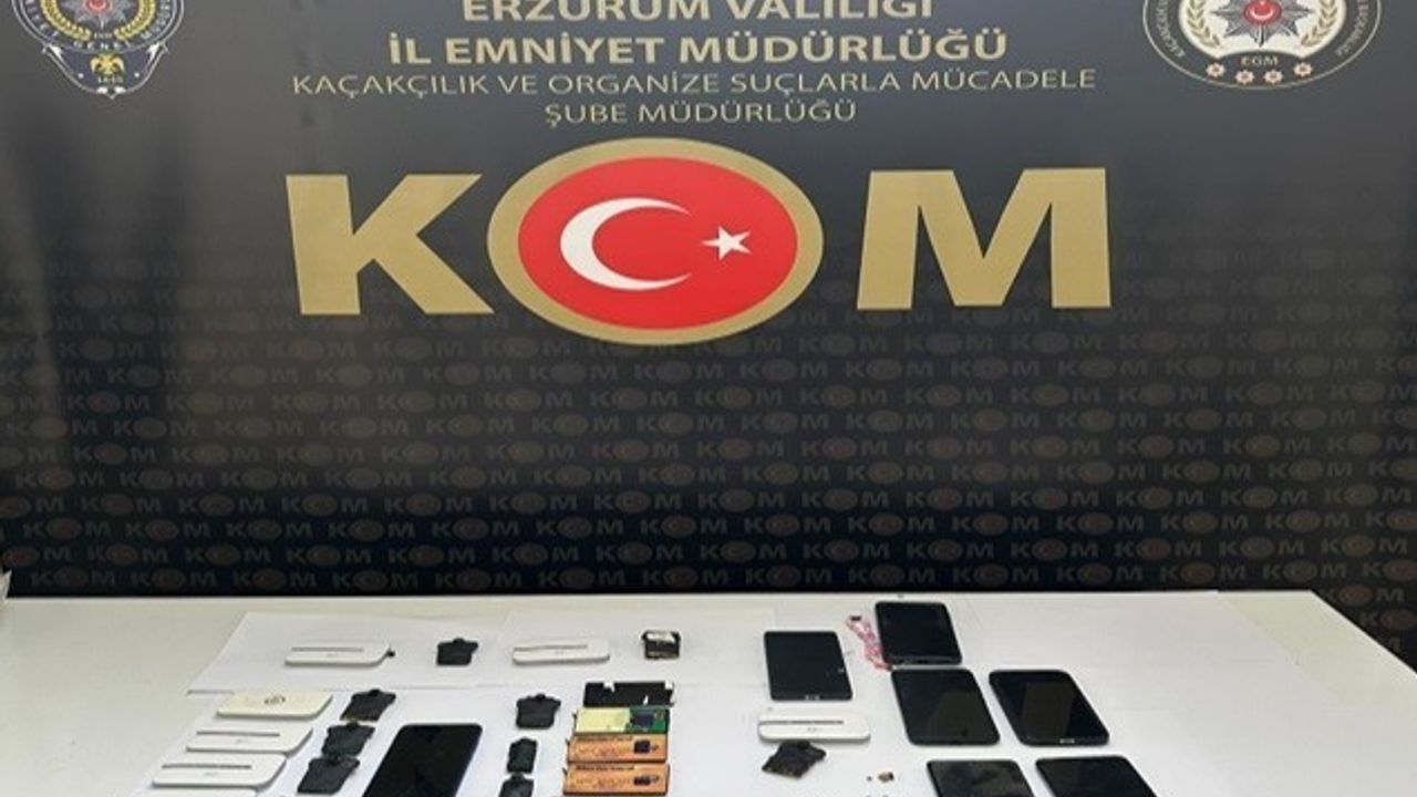 Erzurum'da Sınav Düzenekleriyle Yakalanan 5 Şahıs