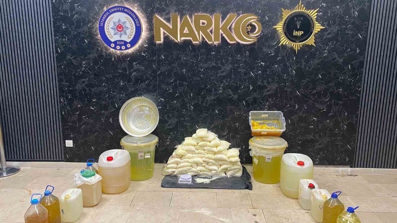 Esenyurt'ta Uyuşturucu Operasyonu: 178 Kilo Metamfetamin Ele Geçirildi