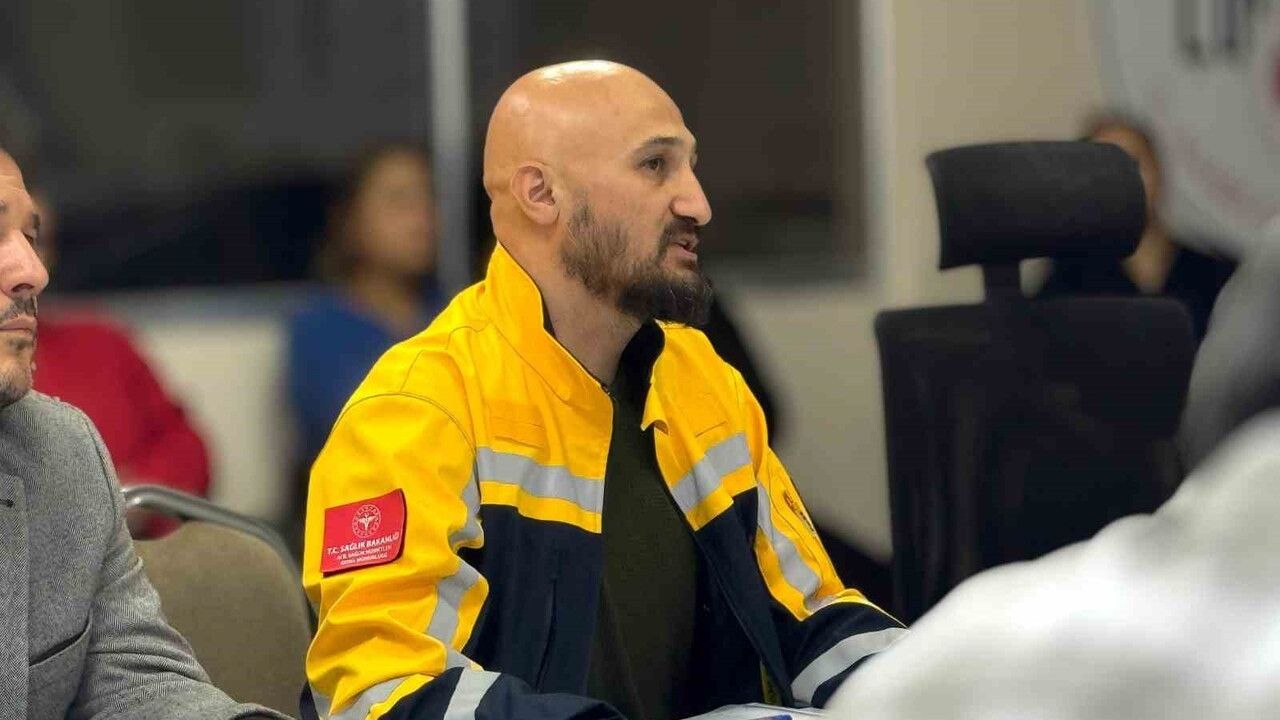 Eskişehir Ambulans Servisi'nde Yangın Tatbikatı Gerçekleştirildi