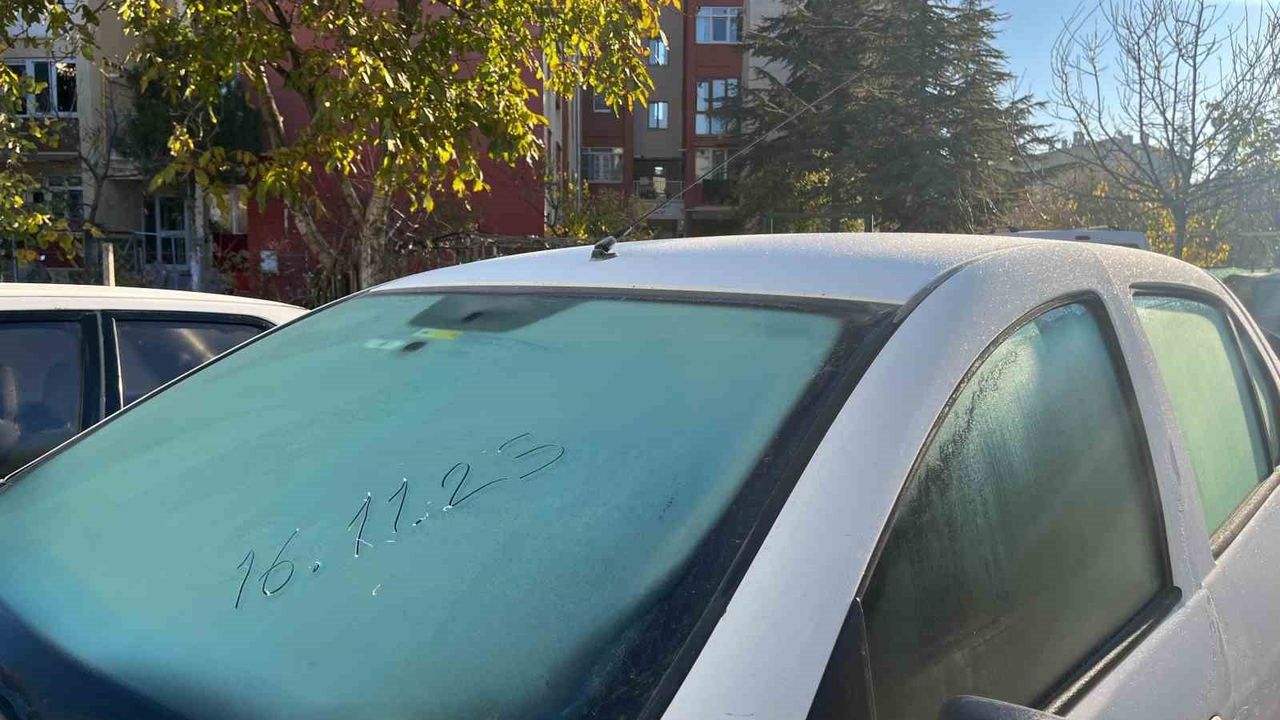 Eskişehir'de Soğuk Hava Etkisini Gösterdi
