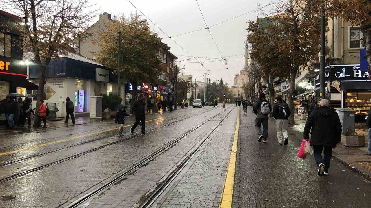 Eskişehir’de Yağmurun Etkisi