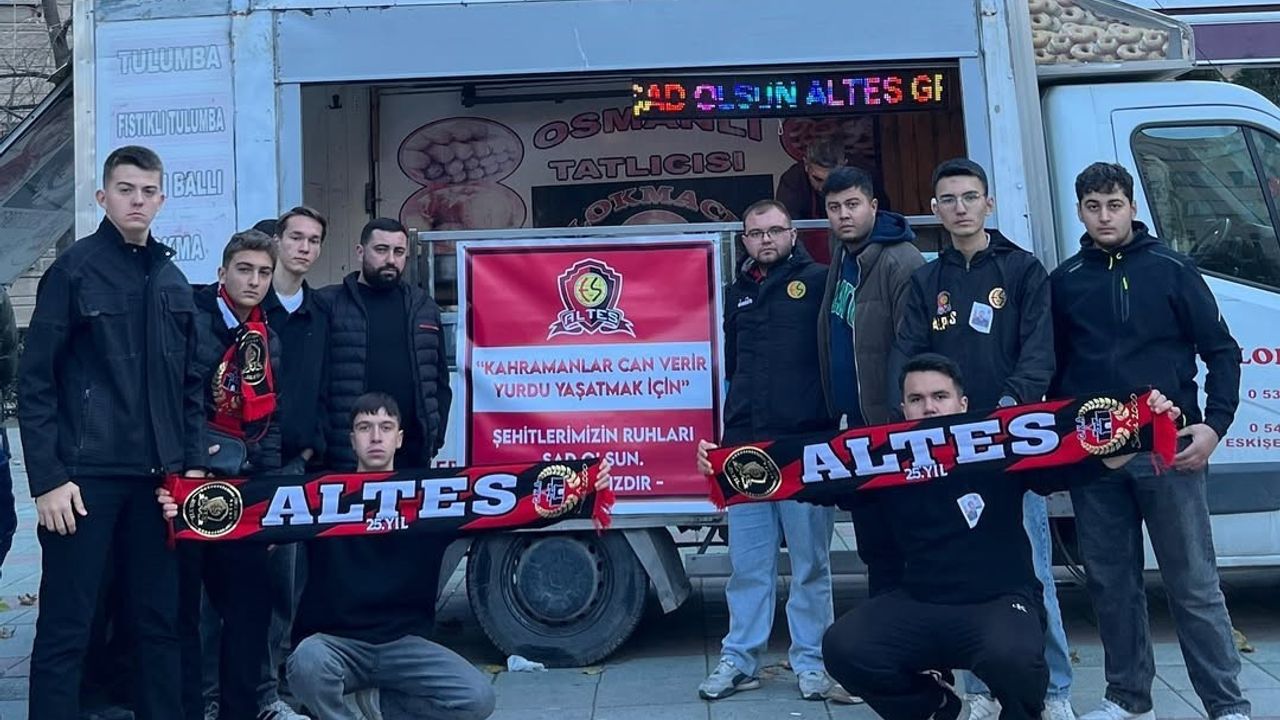 Eskişehirspor Taraftarından Anlamlı Hayır