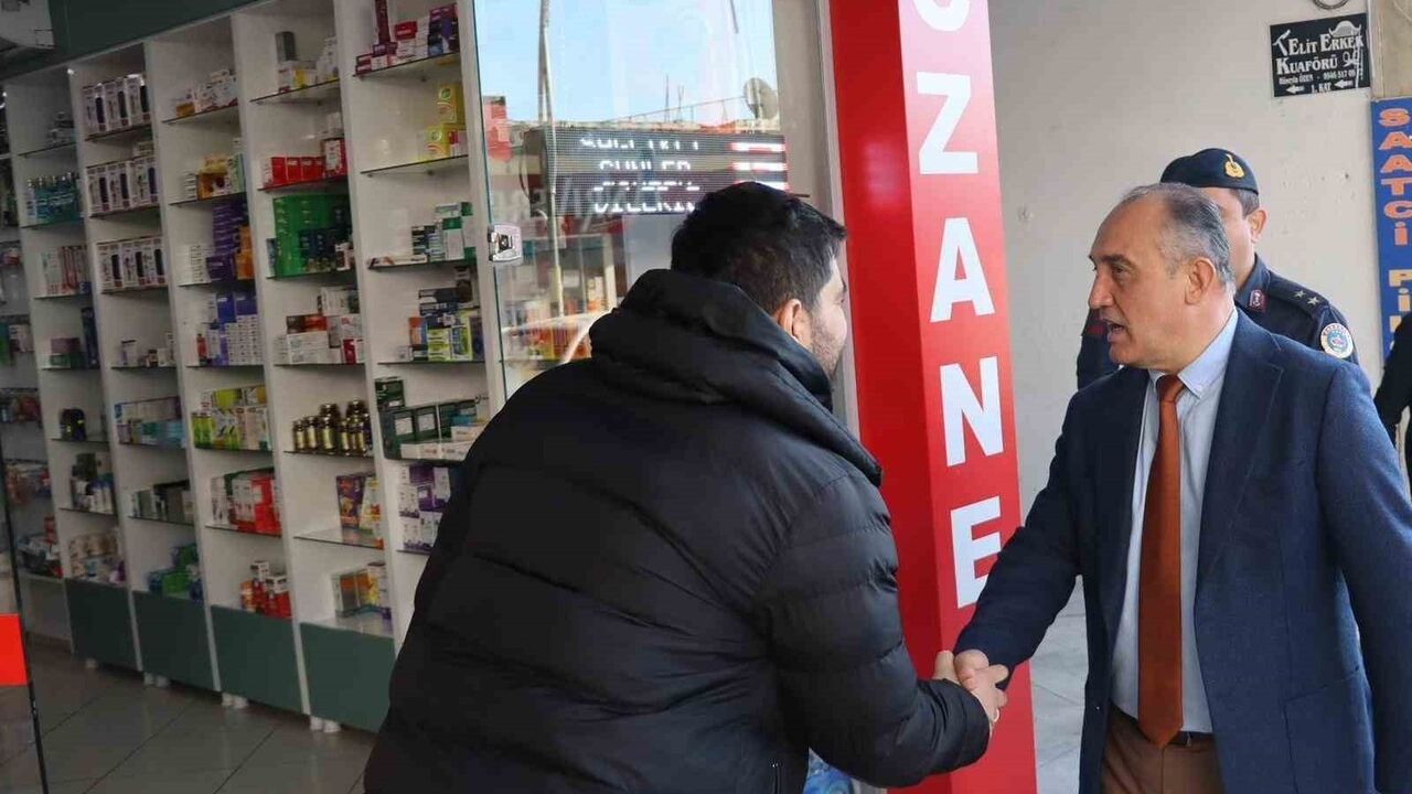 Esnaf Ziyareti: Kaymakam Turgay İlhan, Talepleri Dinledi