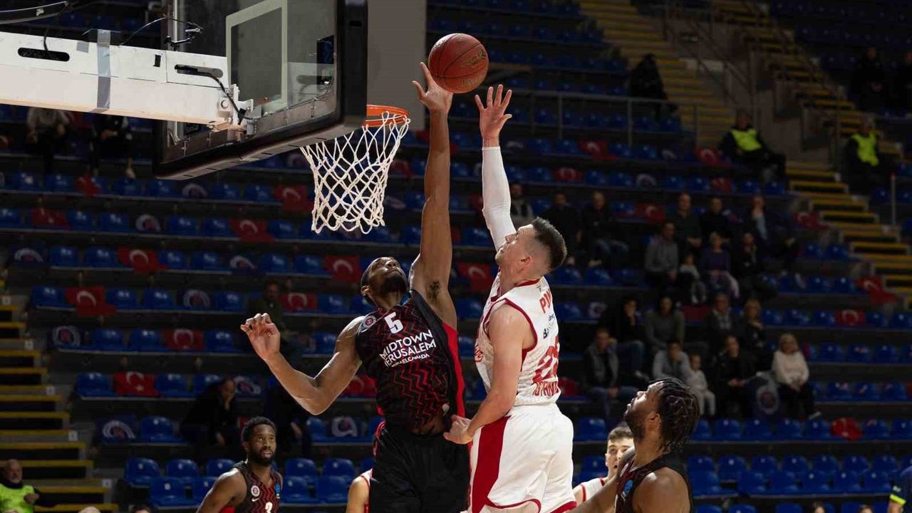 Eurocup Maç Sonuçları: Bahçeşehir Koleji Hapoel Jerusalem'a Yenildi