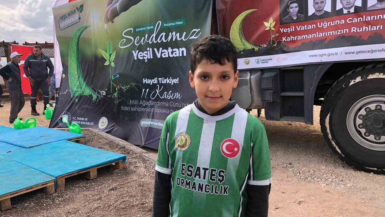 Eyüp Dereli Anısına 15 Bin Fidan Dikildi