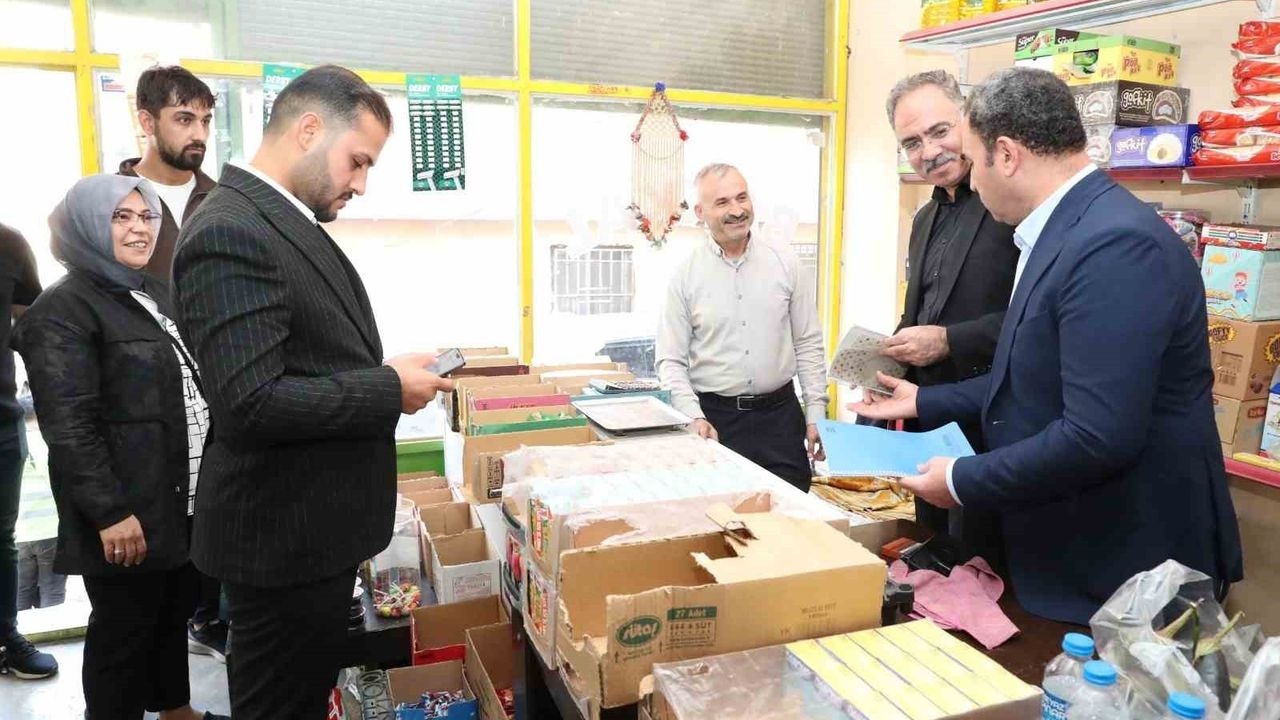 Eyyübiye Belediye Başkanı'nın Zimem Defteri Alımından Sonra Vatandaşlarla İlgili Ziyaretleri