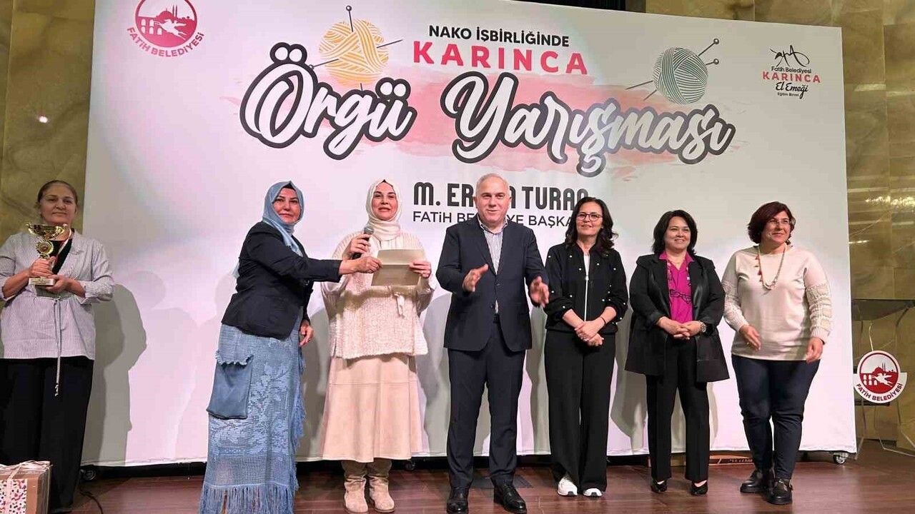 Fatih’te Örgü Festivali Ödül Töreni Gerçekleşti