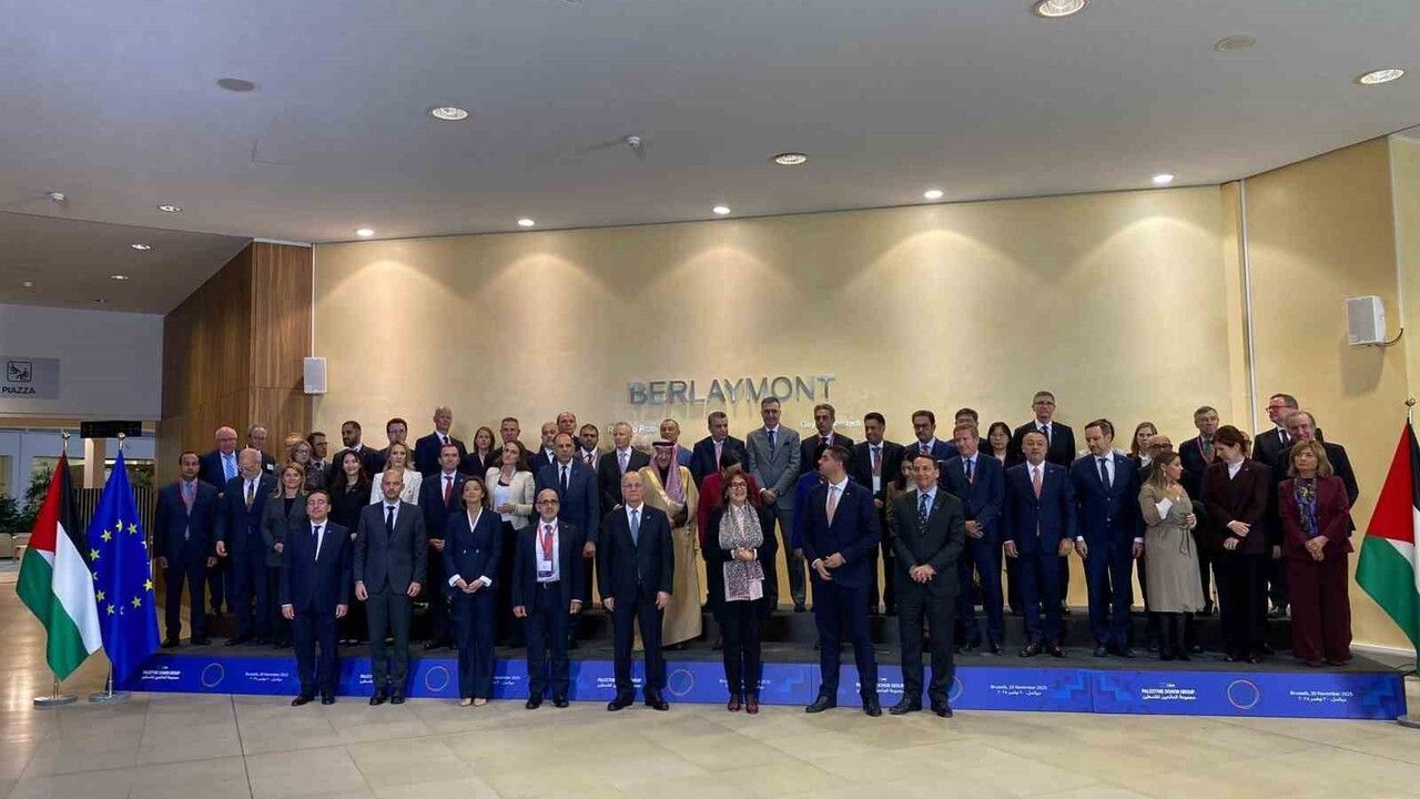 Filistin Bağışçılar Grubu Toplantısı Brüksel'de Yapıldı