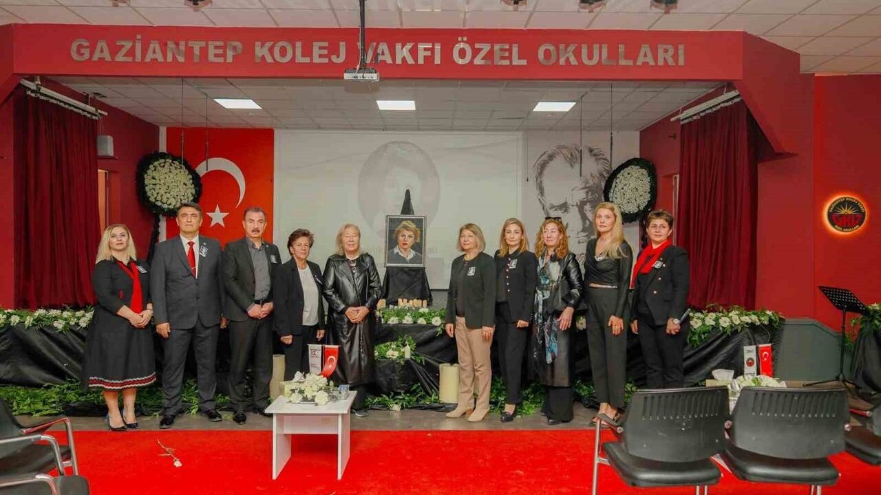 Gaziantep Kolej Vakfı'ndan Nüket Ersoy'a Duygusal Anma Töreni