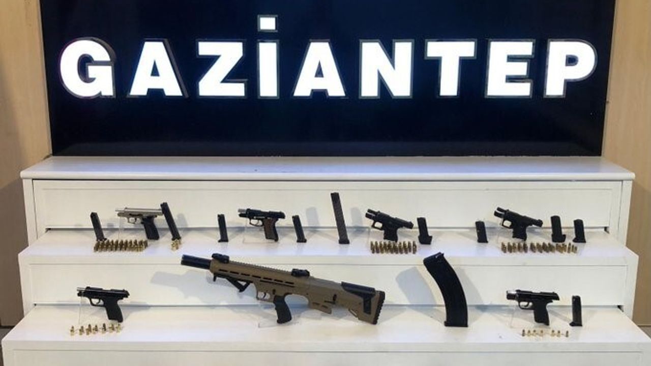 Gaziantep'te Kaçak Silah Operasyonu: 7 Silah Ele Geçirildi