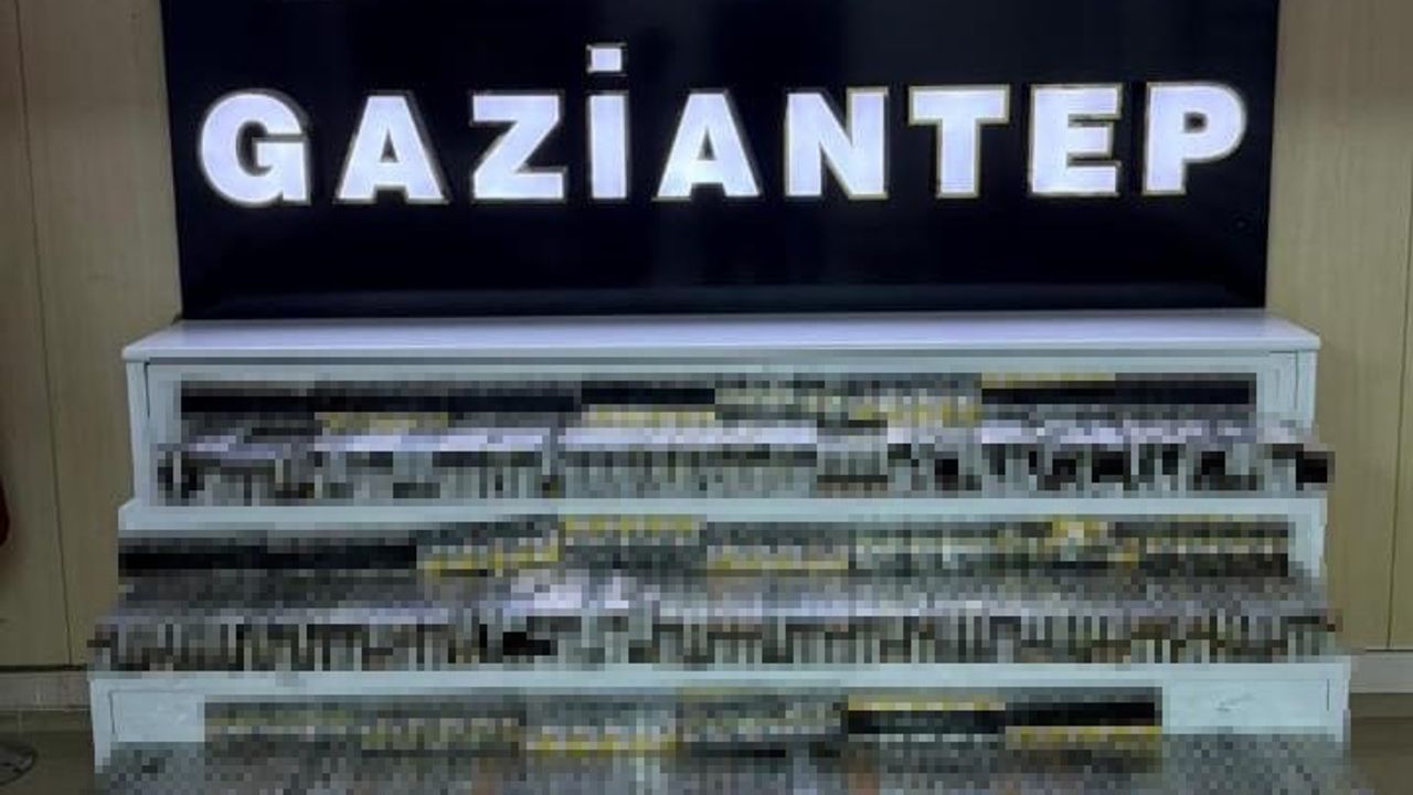 Gaziantep’te Kaçakçılık Operasyonu: 8 Gözaltı