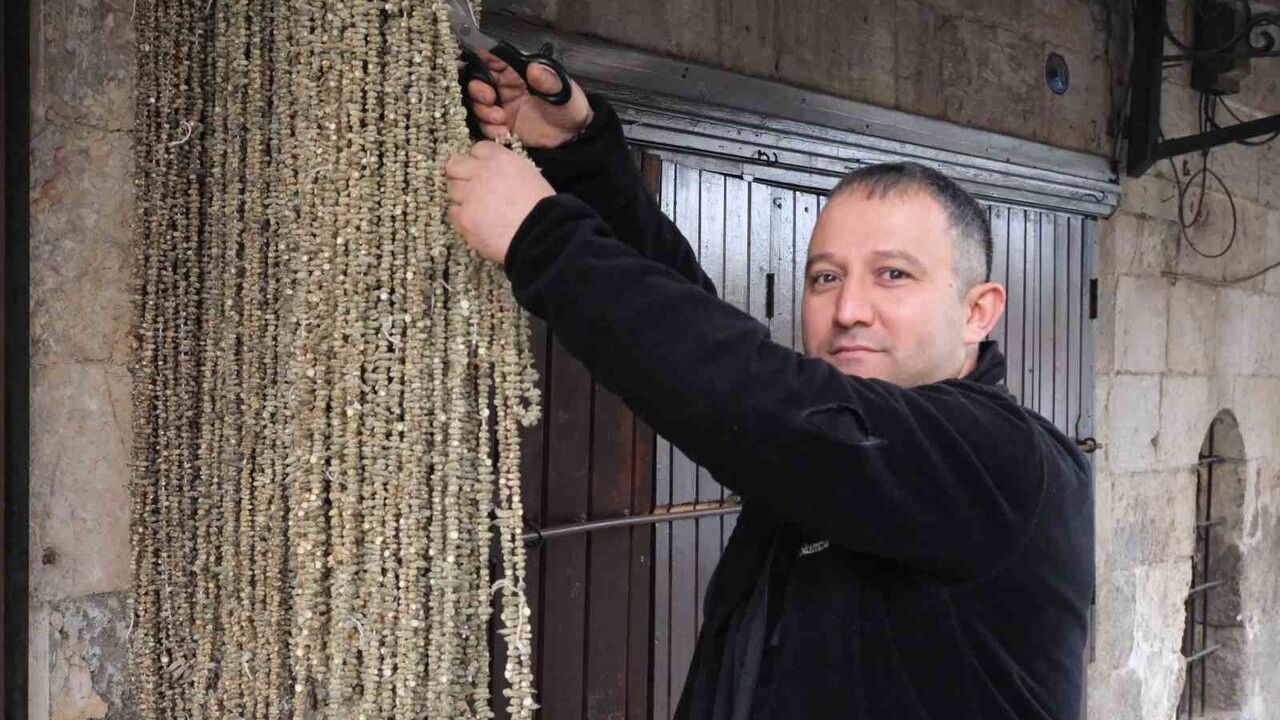 Gaziantep'te Kışın Vazgeçilmezi Kuru Bamya