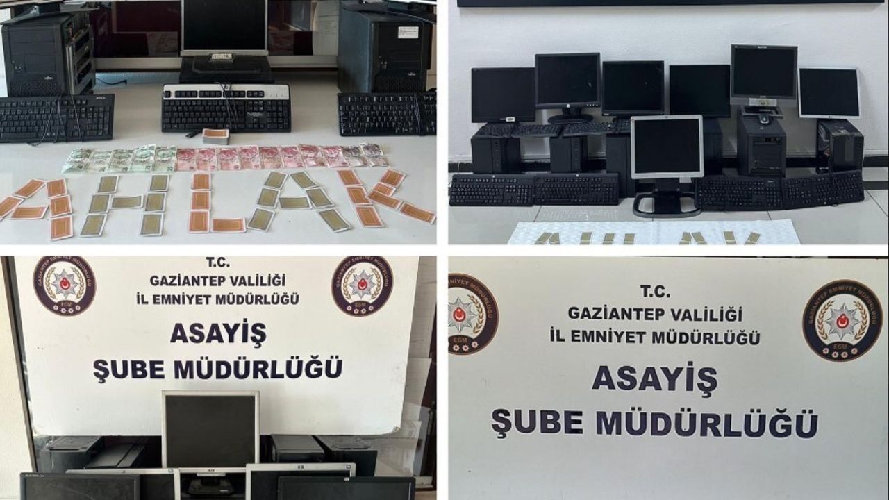 Gaziantep'te Kumara Yönelik Operasyonlar: 352 Milyon TL Ele Geçirildi