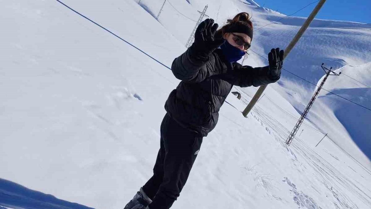 Giresun'da Kayak Sezonu Eğribel'de Başladı