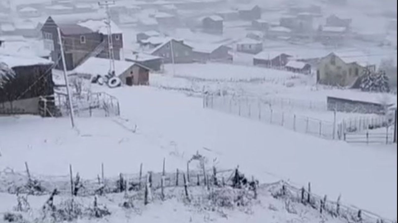 Giresun Yaylaları Kışa Hazır