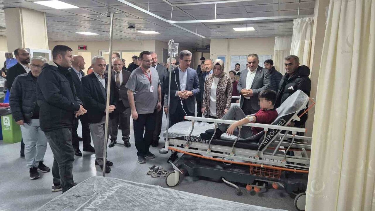 Gümüşhane Valisi Aydın Baruş'un Hastane Ziyareti