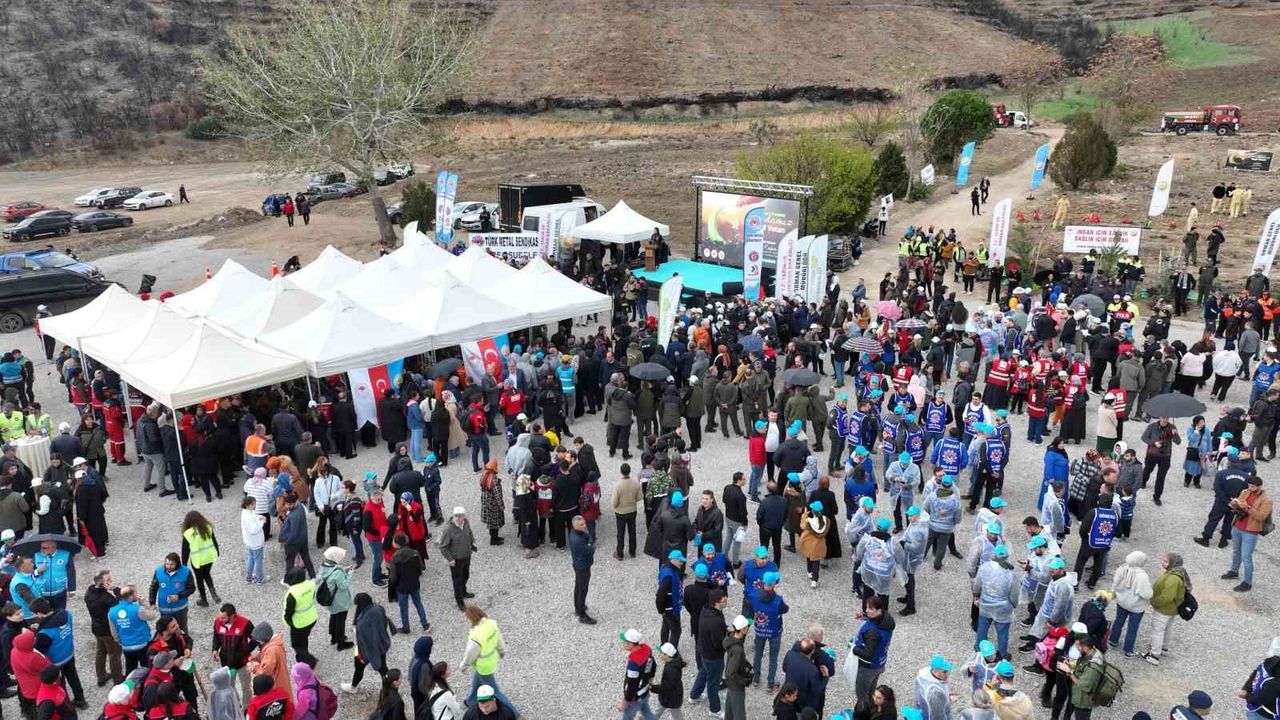 Gürsu'da Ağaçlandırma Seferberliği: Yeşil Vatan İçin Binlerce Fidan Toprakla Buluştu