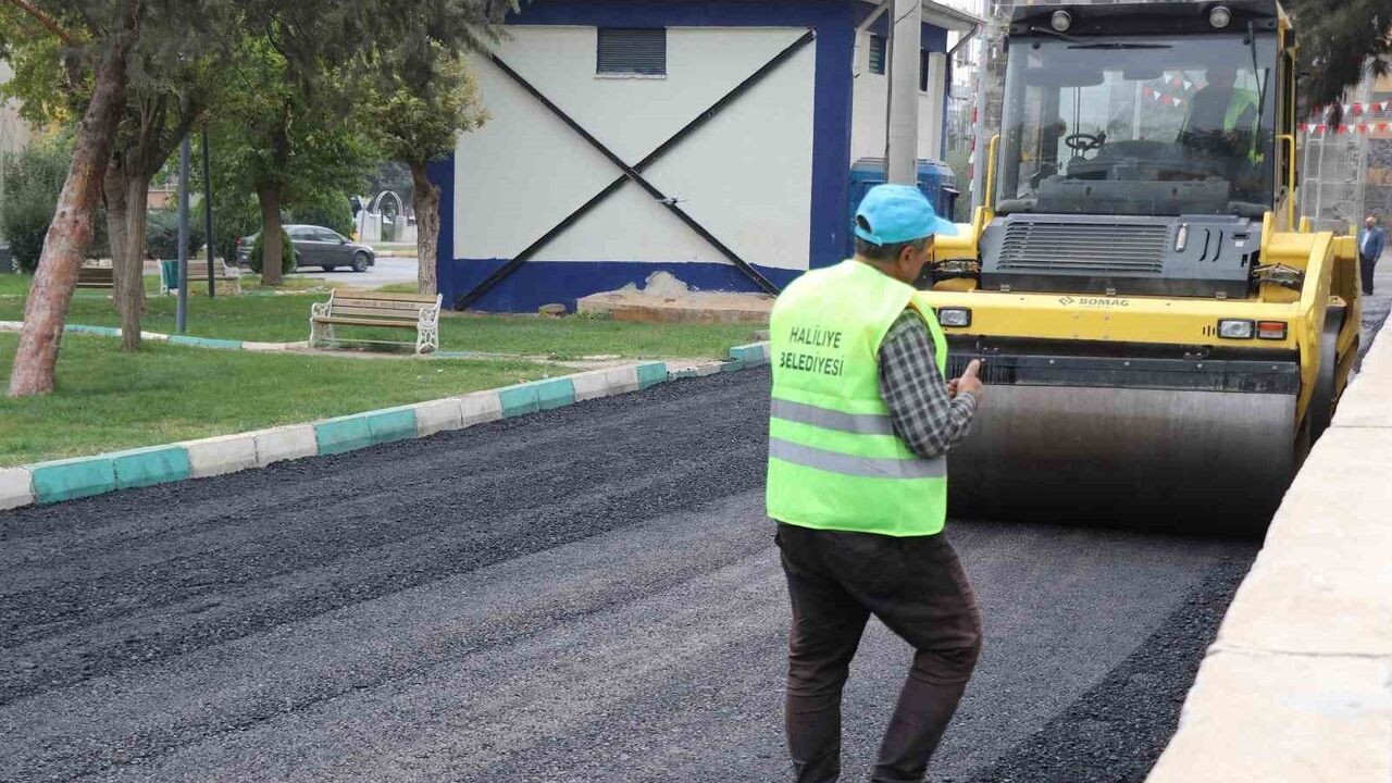 Haliliye'de Asfalt Çalışması Hızla Devam Ediyor