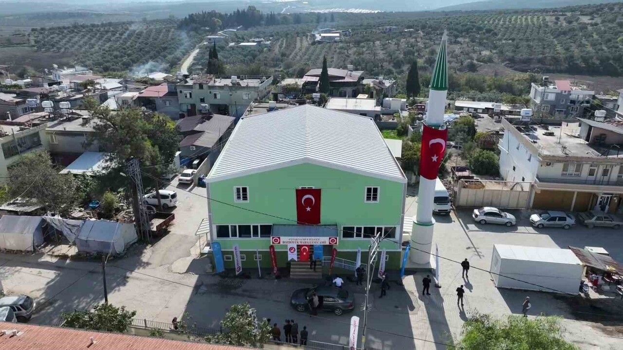 Hatay'da 108. Cami Açıldı