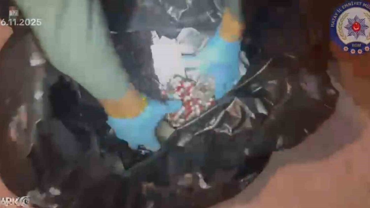 Hatay’da Büyük Uyuşturucu Baskını: 4 Milyon TL'lik Ele Geçirildi