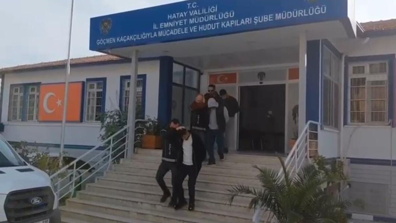 Hatay'da Göçmen Kaçakçılığı Operasyonu: 3 Tutuklama