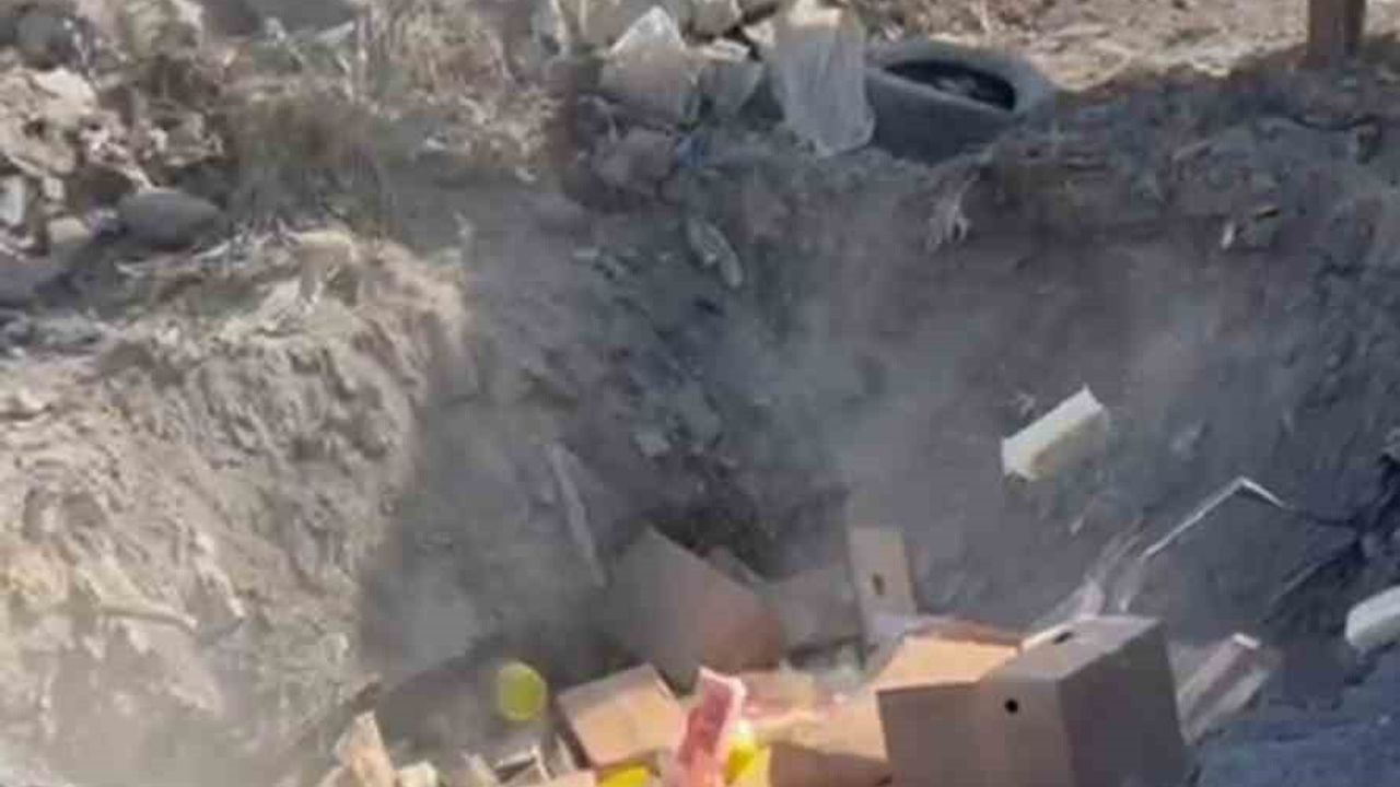 Hatay'da Sağlıksız Gıda Malzemeleri İmha Edildi