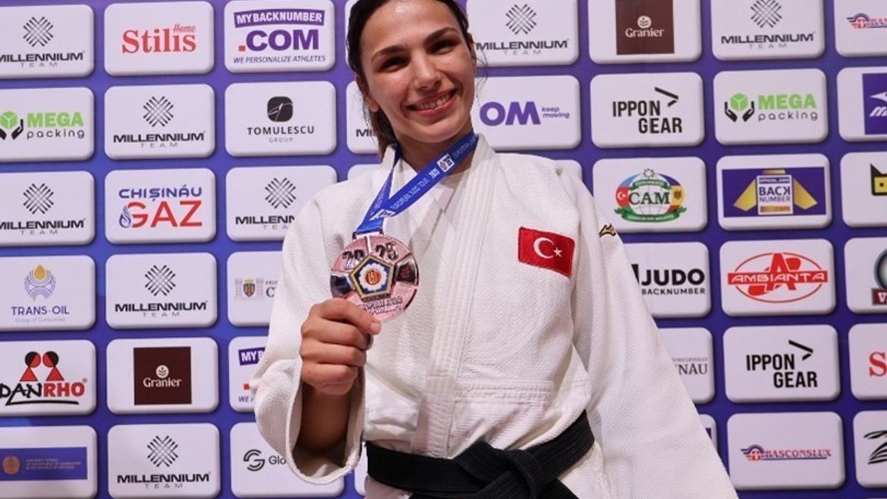Hatice Vandemir, U23 Avrupa Judo Şampiyonası'nda Üçüncü Oldu