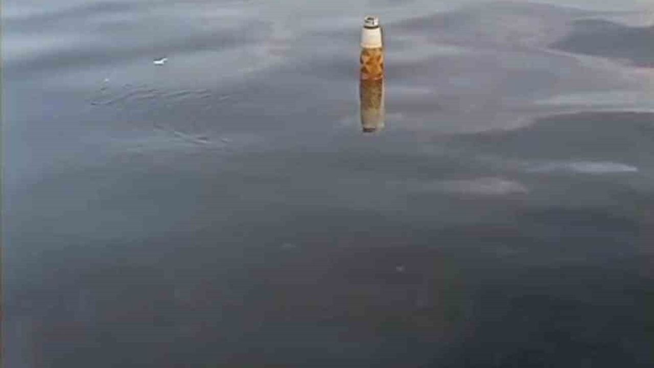 Hopa Açıklarında Gizemli Roket Motoru Bulundu