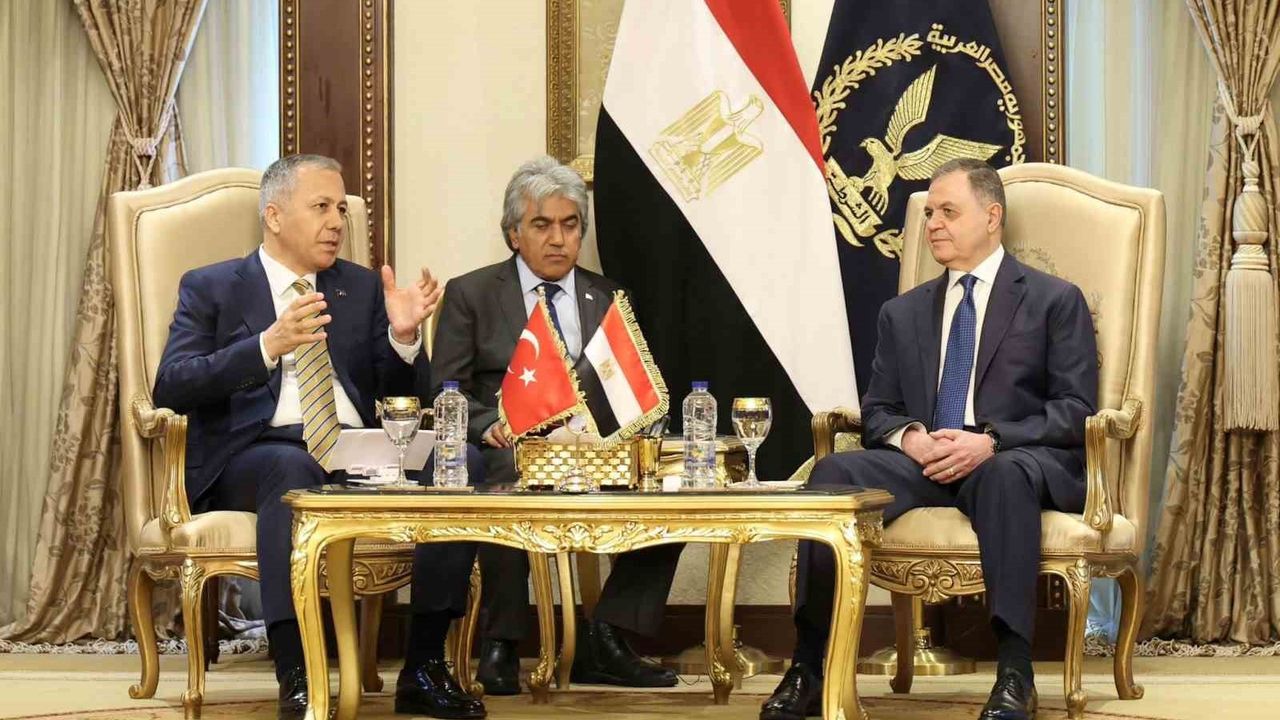 İçişleri Bakanı Yerlikaya'nın Mısır Ziyareti