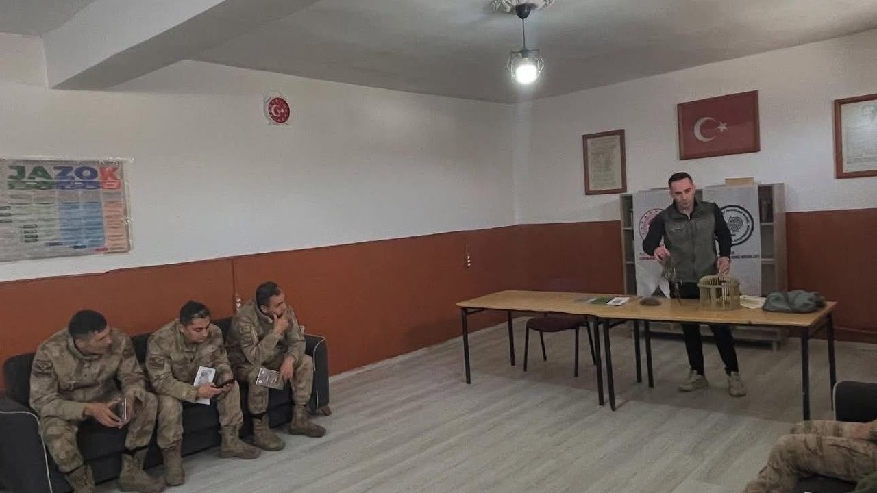 Iğdır'da Jandarma ve Doğa Koruma Personeline Kaçak Avcılıkla Mücadele Eğitimi