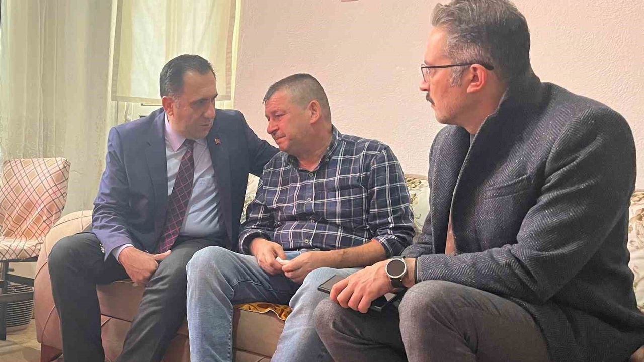 İl Müdürü Türkoğlu'ndan Şehit Aileye Taziye Ziyareti