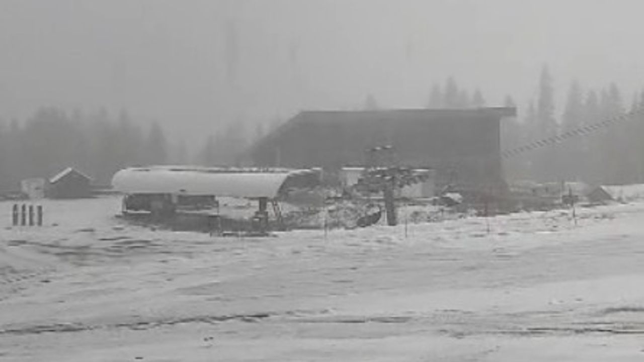 Ilgaz Dağı Kışa Merhaba Dedi