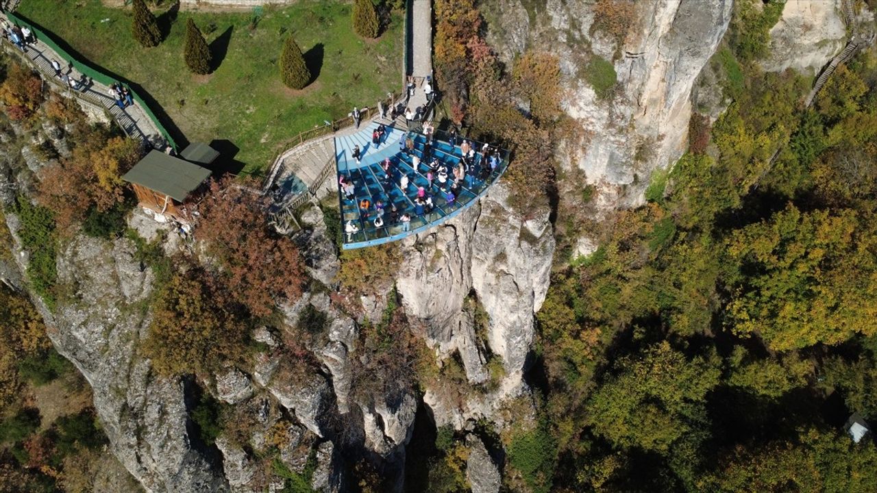 İncekaya Kanyonu'nda Sonbahar Manzarası