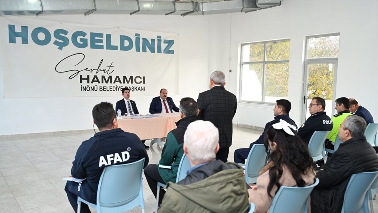 İnönü'de Kış Hazırlıkları Görüşüldü